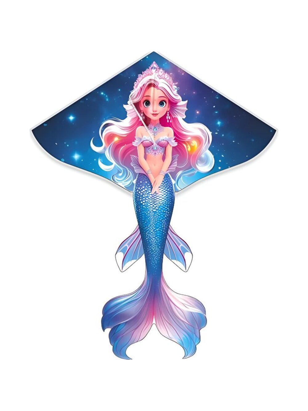 KITE, Beautiful Mermaid Kite for Kids Children Lovely Cartoon,Easy to Fly